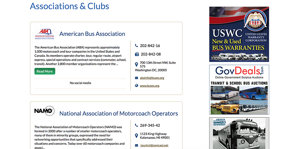 BusesOnline Services Directory