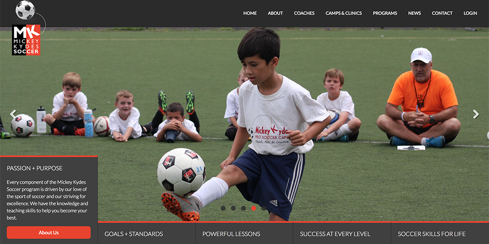 Mickey Kydes Soccer Homepage